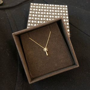 Roberto Coin 18K Yellow Gold Palm Tree Necklace